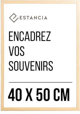 Oak Pine Wood Photo Frame 16x20 inch (40x50 cm) with Shatterproof Acrylic Glass | Modern 16 x 20 inch (40 x 50 cm) Wooden Picture Frame