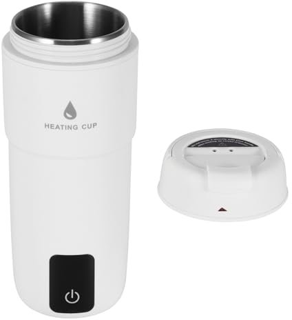 ONEVER Hervidor de agua de viaje, 220 V 300 W, mini hervidor eléctrico con 4 niveles de control de temperatura, hervidor de agua de viaje de acero inoxidable 316 con protección contra