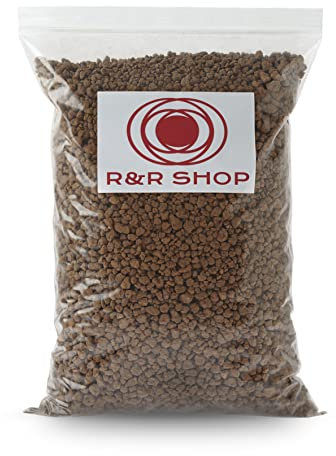 R&R SHOP – Akadama Japonais de qualité Dure pour la Culture du bonsaï, avec Une granulométrie de 2 à 5 mm (12L)