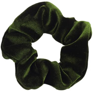 Anevous 5 pezzi di elastici per capelli per donne, elastico per capelli in velluto, nastri spessi monocromatici, corde morbide per coda di cavallo, fasce per capelli per donne, gioielli per capelli