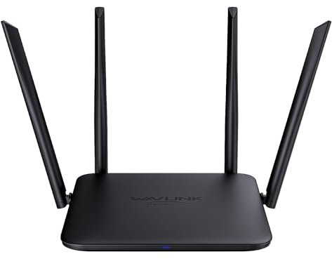 WAVLINK BE3600 Wi-Fi 7 Router, 3600Mbit/s Dual WLAN Router(2882Mbit/s 5 GHz + 688Mbit/s 2.4GHz), Unterstützen EverythingMesh/Router/AP/Repeater Mode, Guest WiFi, QoS, IPv6 & Advanced VPN