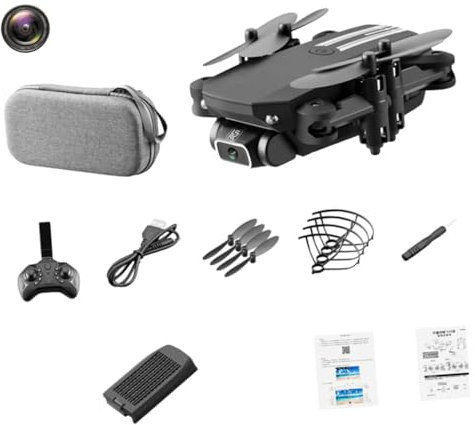 YARNOW Mini Dron Cuadricóptero Plegable Luz Led Fácil De Transportar Para Fotografía Aérea