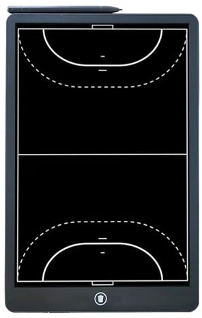LCD Writing Board - Board, Pad, Handball Pinch Board | 16 Inch Pressure Sensor with Clear Screen for Team Planning, Strategy