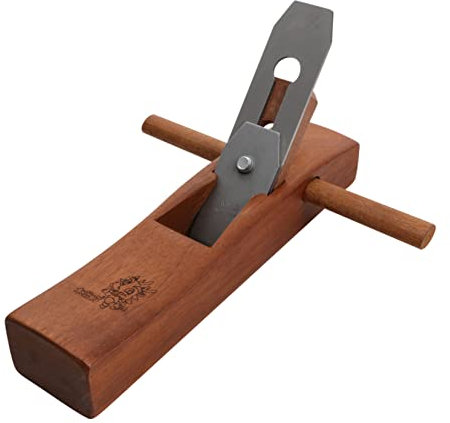 TEHAUX Pialla a Mano Portatile Per Lavorazione Del Legno, Pialla Per Falegname Lama Affilata e Impugnatura Ergonomica Per Carpenteria e Taglio Preciso