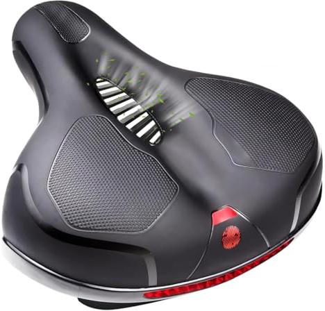goldmiky Sella Bici Comoda,Uomo Donna Bicicletta Traspirante Ergonomica