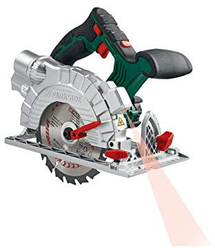 PARKSIDE® PHKSA 20-Li A2 X20V TEAM Akku-Kreissäge (mit 2,0 Ah Akku und Schnellladegerät, im Koffer)