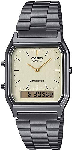 Casio Analog-Digital Fashion Quartz Mens Vintage Casio AQ-230GG-9A