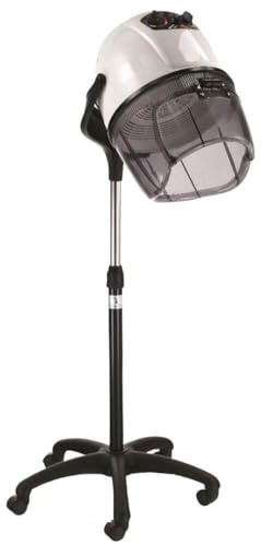 Casco de secado profesional con soporte blanco Record 1200
