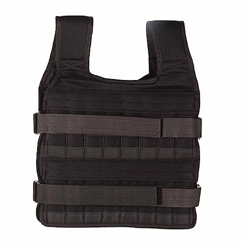 Gewichtsweste, Weighted Vest Verstellbare Trainingsweste mit Gewichten Weighted Running Vest Gewichtsjacke Atmungsaktive für Laufen Krafttraining Ausdauer