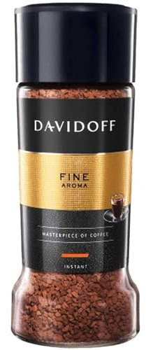 Davidoff Cafe Fine Aroma Instant Coffee, 100 ml Gläser