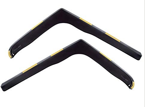 J&J AUTOMOTIVE | Windabweiser Passend Für Trafic ab 2014, Heko Regenabweiser, Getönt, Set 2-Teilig, Vorne, Aerodynamisch