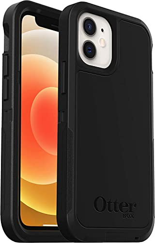 OtterBox Defender XT Case for iPhone 12 mini with MagSafe, Shockproof, Drop proof, Ultra-Rugged, Protective Case, 5x Tested to Military Standard, Black