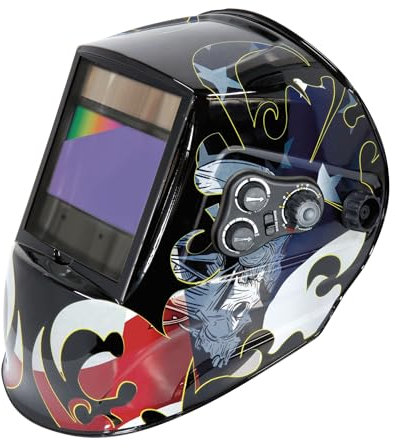 GYS - Masque de soudage LCD ERGOTECH+ 3/5-13 G Dream True Color - teinte 3/5>13 - champ de vision 100x67mm - assombrissement auto 0,08ms - classe optique 1/1/1/1 - pour MMA, TIG, MIG/MAG & Meulage