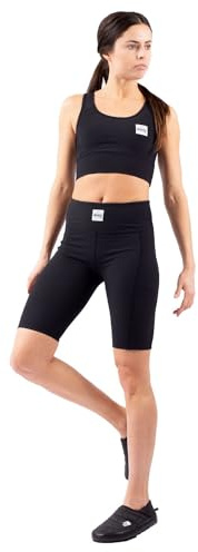 EIVY Damen Venture Rib Biker Shorts, Black, XS
