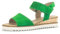 Gabor Damen Keilsandalen, Frauen Sandalen,Moderate Mehrweite (G),Freizeitschuhe,offene Schuhe,Strandschuhe,Verde (Kork/Creme),39 EU / 6 UK