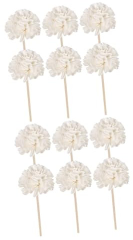 ULTECHNOVO 2 Sätze Aromatherapie-Rattan Diffuser Für Ätherische Öle Für Zu Hause Rattan Diffusor Sticks Blume Rattanstöcke Duftdiffusor -Sticks Duftend Duftstift 6 Stücke * 2
