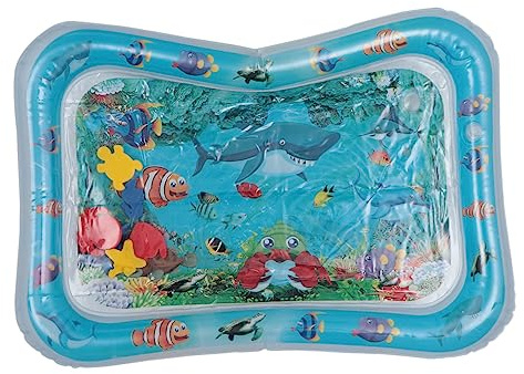 FRCOLOR Alfombra Inflable de Agua para Bebés con Diseño de Tapete Sensorial para y Desarrollar Coordinación para Uso Interior y Exterior