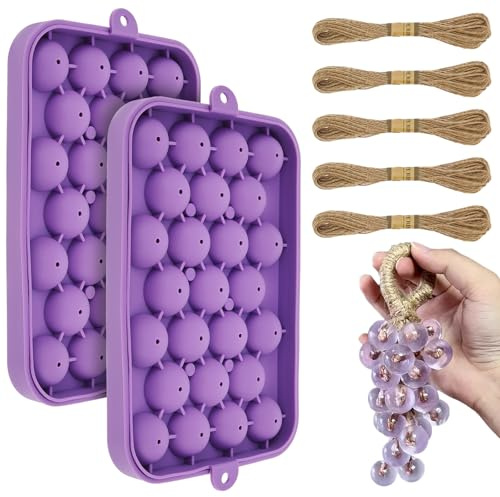 Juego de 2 moldes de jabón de silicona para manualidades, forma exquisita, fácil de usar para hacer jabón hecho a mano, regalo (sin jabón)