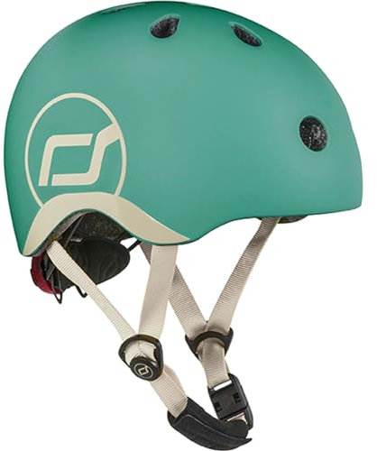 Scoot & Ride Kinder Fahrradhelm, Forest, 45 bis 51cm