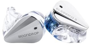 Moondrop Blessing 3 In-Ear-Kopfhörer, 2DD+4BA, Hybrid, Dreifachbereichs-Frequenzeinteilung, In-Ear-Monitore, 0,78-2-polig, IEM-Ohrhörer