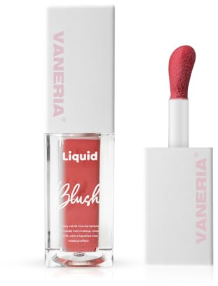 VANERIA Maquillage Blush Liquide Imperméable, Gel Crème Sensation de Légèreté et de Respirabilité, Longue Tenue, Anti-bavure. 5g (1, 2, 5g)