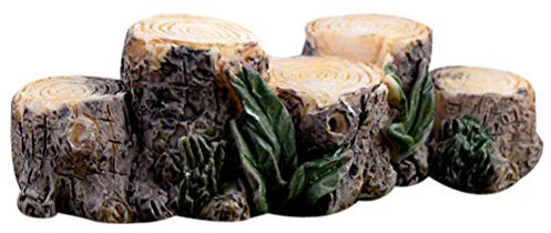 Humanitypd Pont de souche d'arbre miniature pour jardin féérique - Décoration d'intérieur