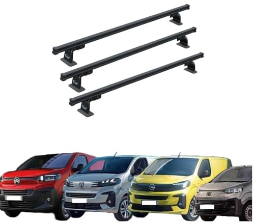 SET 3 BARRE PORTATUTTO COMPATIBILI CON JUMPY e SPACETOURER, EXPERT e TRAVELLER,SCUDO,VIVARO, PROACE VERSO e VAN