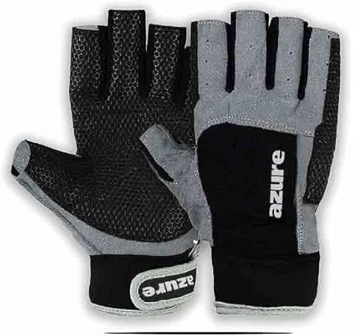 Seagull Sticky Palm Gants de voile, yachting, canot de plaisance, doigts coupés en Amara, taille L