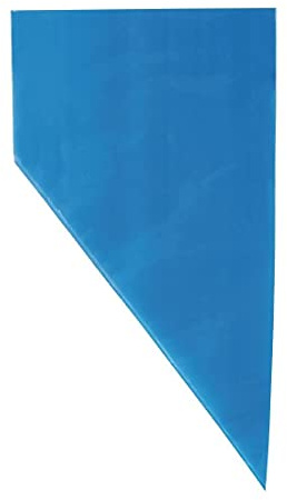 Poche à douille jetable antidérapante bleue Vogue - Lot de 100