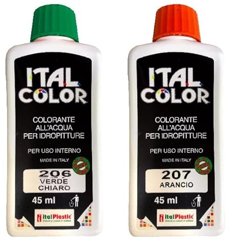 IPIV Colorante Universale all'acqua per Pittura Lavabile Idropittura ml 45 (GIALLO SABBIA)