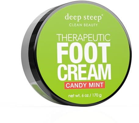 Deep Steep Candy Mint Foot Cream, 6oz