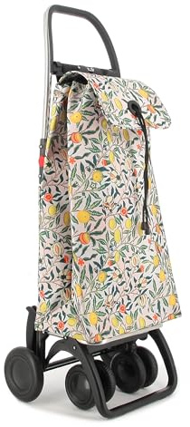 Carro Rolser I-MAX William Morris 4 Ruedas 2 Giratorias Plegable - Pomegranate