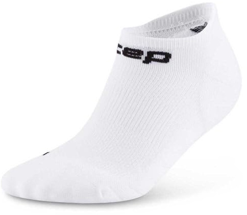 CEP - Kurze Laufsocken mit Kompression für Herren, Core 5.0 No Show, Größe IV/L / 42-45, weiß