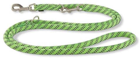 Wolters Führleine Everest reflektierend, Größe:300 cm x 9 mm, Farbe:Lime/schwarz