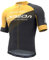 LAMEDA Radtrikot Herren Kurzarm Sommer MTB Rennrad Trikot Fahrradtrikot Atmungsaktive Schnell Trocknen Elastische Fahrrad Short Sleeve Jersey für Radsport Sport Schwarz&Gelb XXL