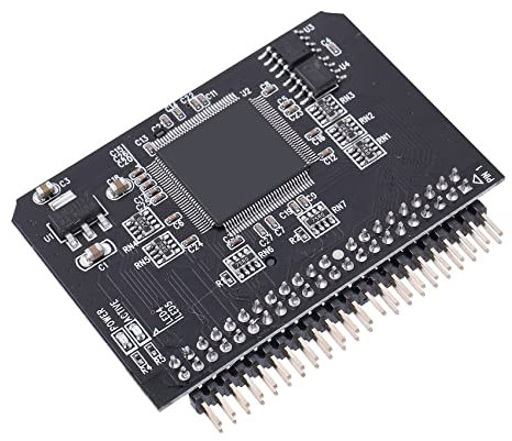 Qusedwey Adaptador IDE SD SD a 2,5 IDE 44 Pin Tarjeta Adaptadora 44Pin Convertidor Macho SDHC/SDXC/MMC Convertidor de Tarjeta de Memoria para PC PortáTil