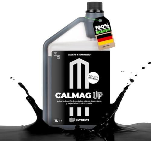 UP NUTRIENTS Integratore di Calcio e Magnesio CALMAG UP 1 L | Fertilizzante Organico per Piante e Colture | Crescita e Fioritura | Stimola la Fotosintesi