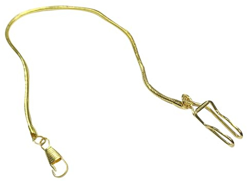 Abaodam Catena Multiuso Taschino Metallo in Orologi Vintage per da e Orologio Oro Moschettone Chiavi in Abbigliamento Formale e Casual