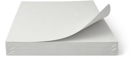 JamJar Print Writing Paper A4 Deep Cream 100 Sheets 130gsm, Made in UK, Traditional Letter Writing Pad, Fountain Pen & Correspondence Stationery