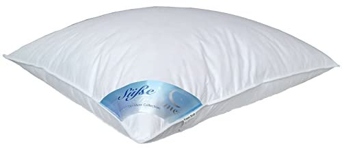 TM Maxx 3 Kammer Kissen 80x80 cm Kopfkissen 1St. Natur Füllung Federn Daunen 1600g