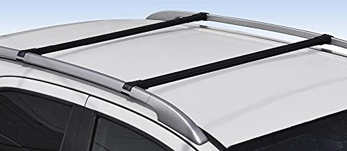 GEV Barre PORTATUTTO Premontate Specifiche Fiat Panda II Serie 2003 2011 Nero Acciaio 8814