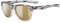 uvex LGL 48 CV - Sonnenbrille für Damen und Herren - starker Schutz vor Sonnenstrahlung - kontraststeigernd - amber transparent/mirror champagner - one size
