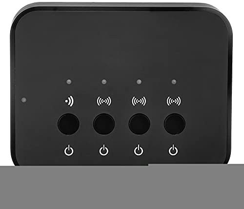 ciciglow Adaptateur Bluetooth, 3,5 Mm Filaire Stéréo sans Fil Stéréo Bluetooth 4.0 Adaptateur Audio Périphérique de Partage de Musique 1 en 3 Sorties