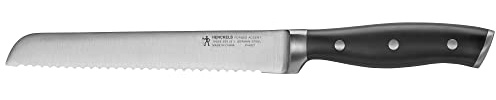 HENCKELS Forged Accent Razor-Sharp 8-inch Bread Knife, Cake Knife, Black, German Engineered Informed by 100+ Years of Mastery
