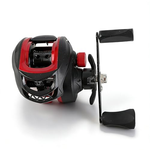 Saltwater Baitcaster Rullar, 8 Kg Bromskraft Betesrulle, Kraftfull Lättvikts Smidig Baitcaster Fiskerulle för Saltvatten Sötvatten
