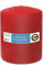 Hyoolo 3 Docht Große Kerze 150mm X 200 mm - 188 Stunden Brenndauer - Rot - Unparfümiert Stumpenkerzen