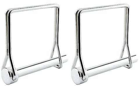 Stainless Steel Square Shaft Locking Pin 5/16 x 2 3/4 (Pack of 2)