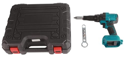 Pistolet Riveter Électrique Sans Balais 18V Sans Fil LED Bleue Pour Batterie 3.2-4.8mm