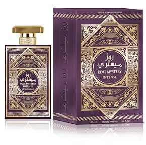 AL WATANIAH Rose Mystery Intense - Luxusparfüm für Frauen, Eau de Parfum 100ml, blumig und geheimnisvoll