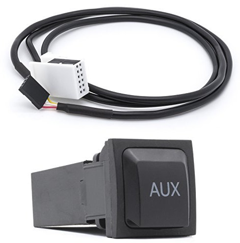 Adapter Universe AUX Einbau Buchse Adapter Kabel passend für VW Radio RCD 510 310 300 210 RNS 510 315